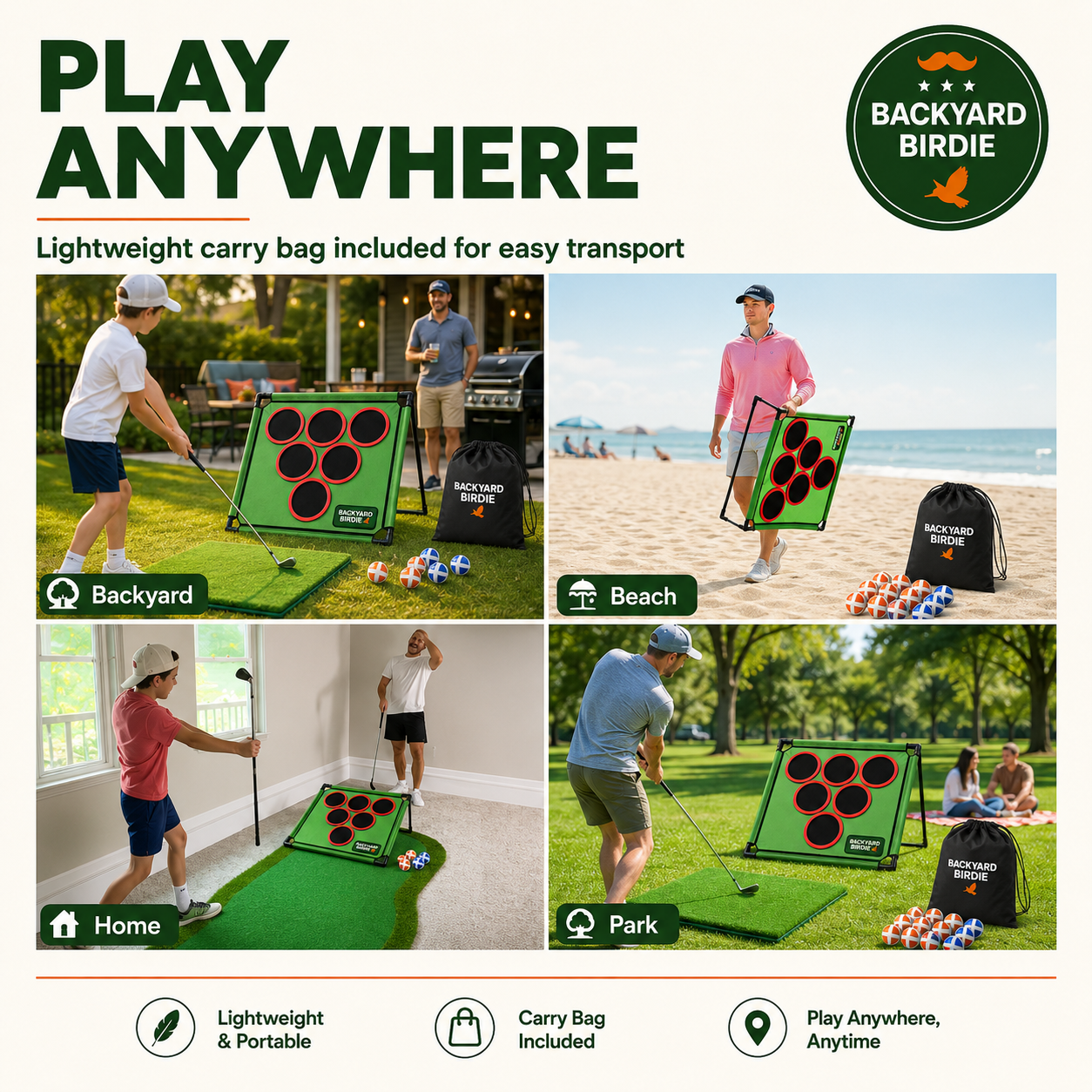 Backyard Birdie™ Golf Party Game